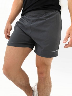 Blakely Apex Active Shorts Charcoal | 2384019-XM