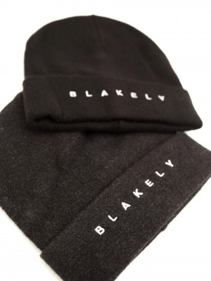 Blakely BLK Beanie Charcoal | 9720136-YM