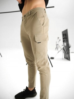 Blakely Cargo Trousers Tan | 7204831-AI