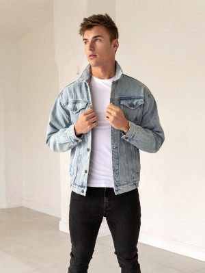 Blakely Greenwich Denim Jacket Sininen | 1690745-NF