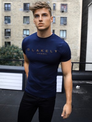 Blakely Imola T-Shirt Laivastonsininen | 9062584-FW