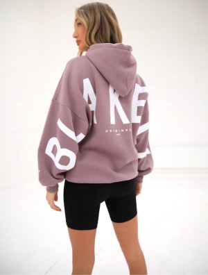 Blakely Isabel Oversized Hoodie Pinkki | 1420598-TD