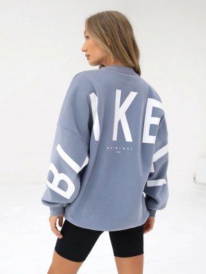 Blakely Isabel Oversized Jumper Sininen | 4852067-NC