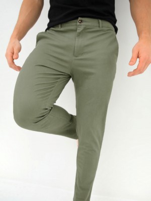 Blakely Kingsley Slim Fit Tailored Chinos Vihreä | 1862973-JU