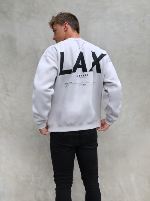 Blakely LAX Relaxed Jumper Stone | 5274810-ON