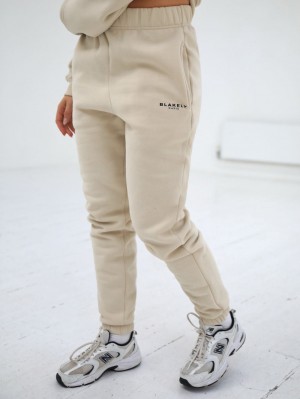 Blakely Noir II Women's Sweatpants Beige | 2147053-HX