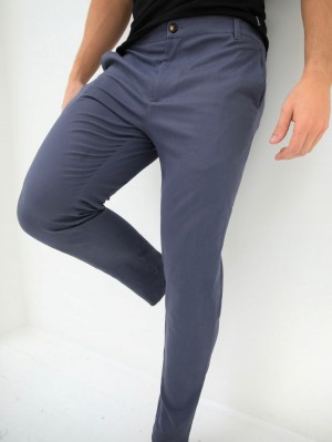 Blakely Sloane Stretch Fit Chinos Vaaleansininen | 2780593-XH