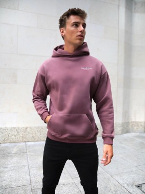 Blakely Universal Relaxed Hoodie Viininpunainen | 6321945-AZ