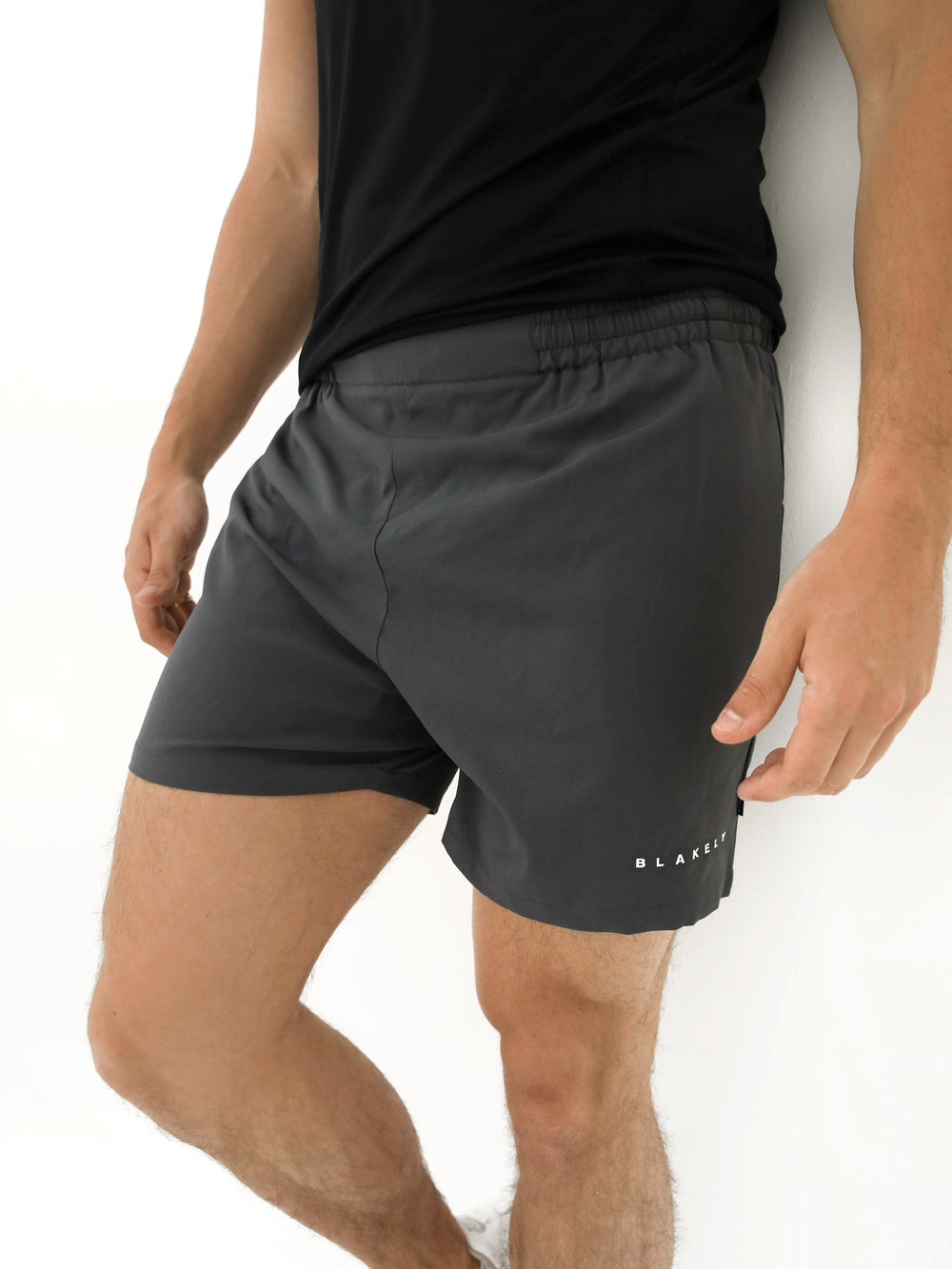 Blakely Apex Active Shorts Charcoal | 7635948-YI