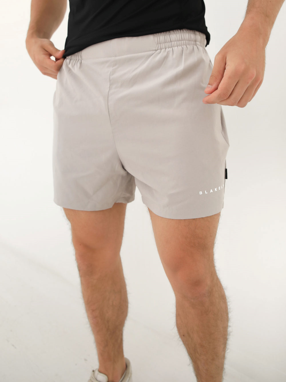 Blakely Apex Active Shorts Vaaleanharmaat | 4578960-MN