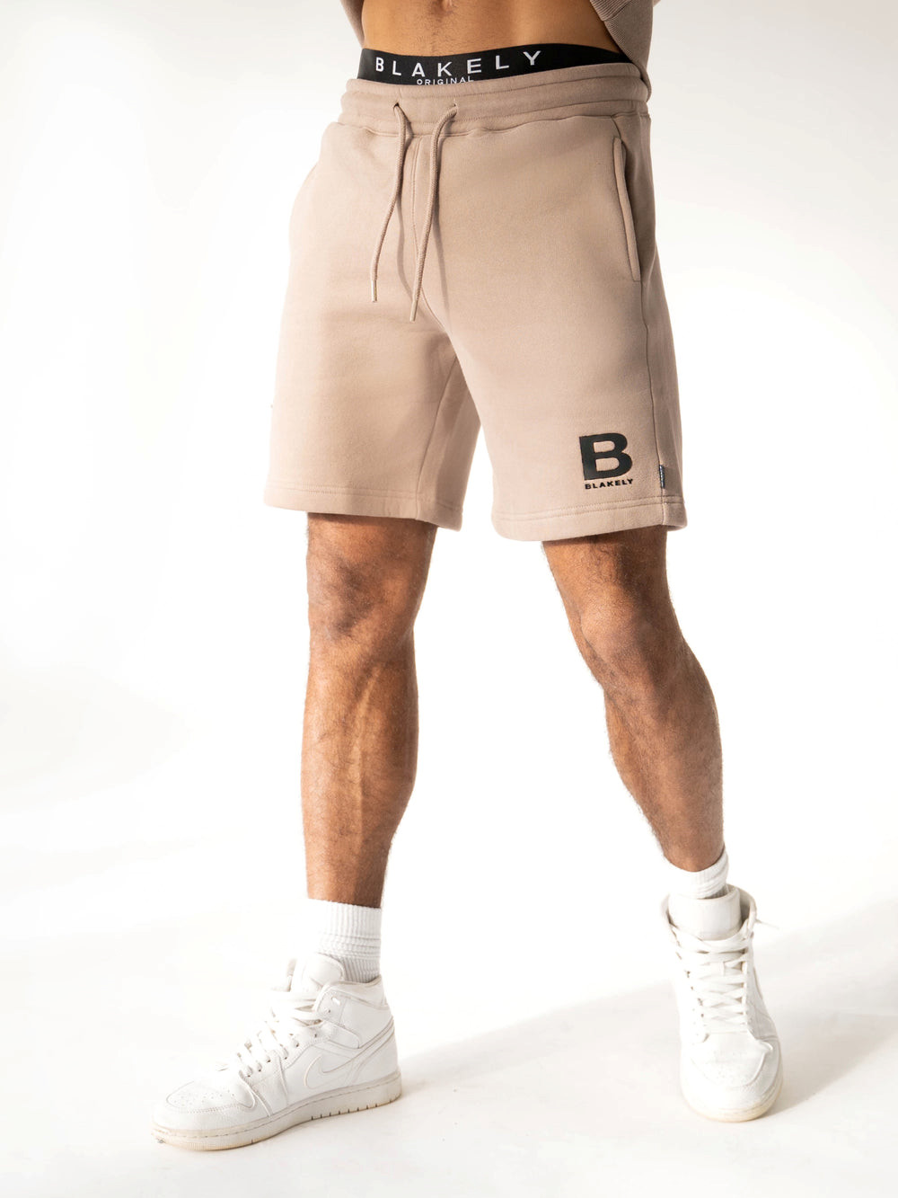 Blakely Blakely London Jogger Shorts Ruskea | 2167584-XG