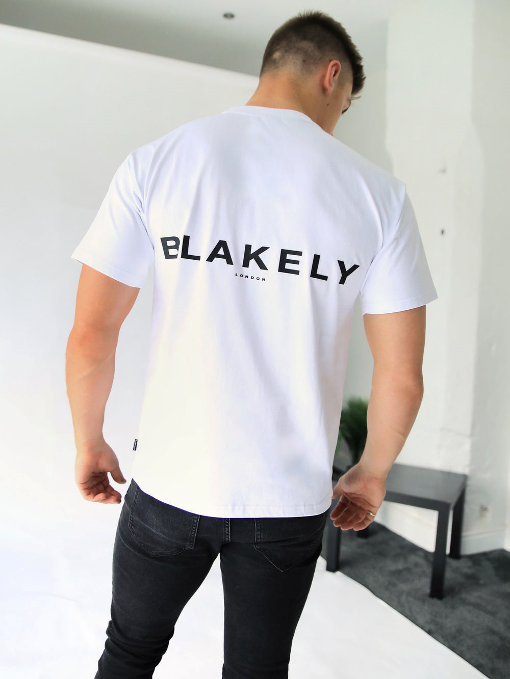 Blakely Blakely London Oversized T-Shirt Valkoinen | 8157904-CI