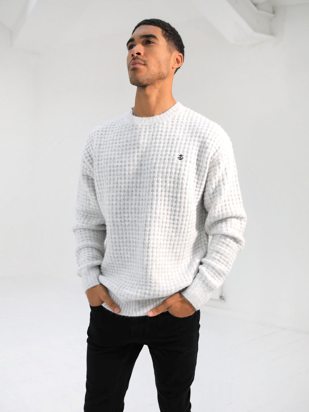 Blakely Burford Knit Jumper Valkoinen | 1360254-OT