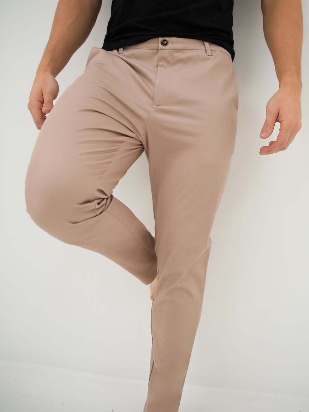 Blakely Cavill Slim Fit Tailored Chinos Pinkki | 2431597-WN