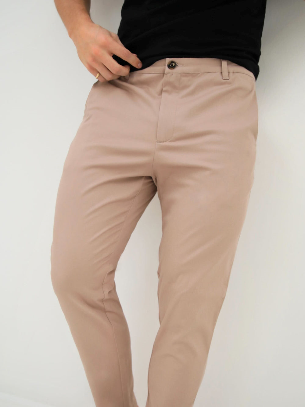 Blakely Cavill Slim Fit Tailored Chinos Pinkki | 2431597-WN