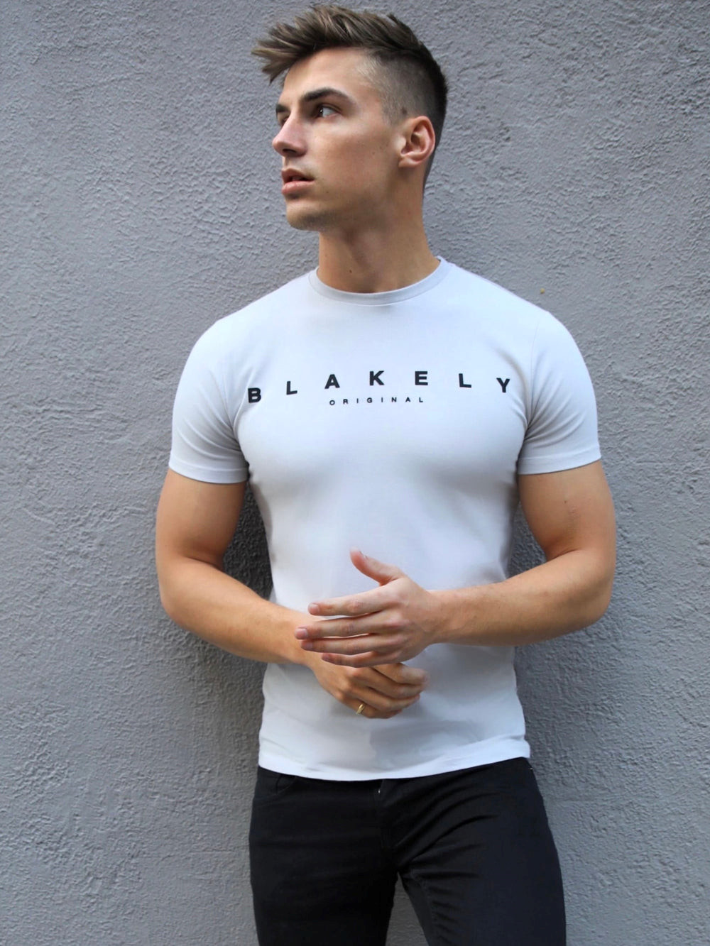 Blakely Element T-Shirt Stone | 9265803-QP