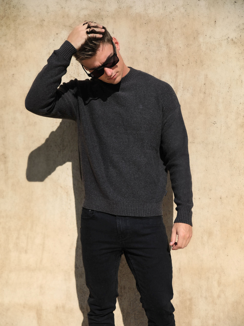 Blakely Huxley Knit Jumper Charcoal | 5362087-XT