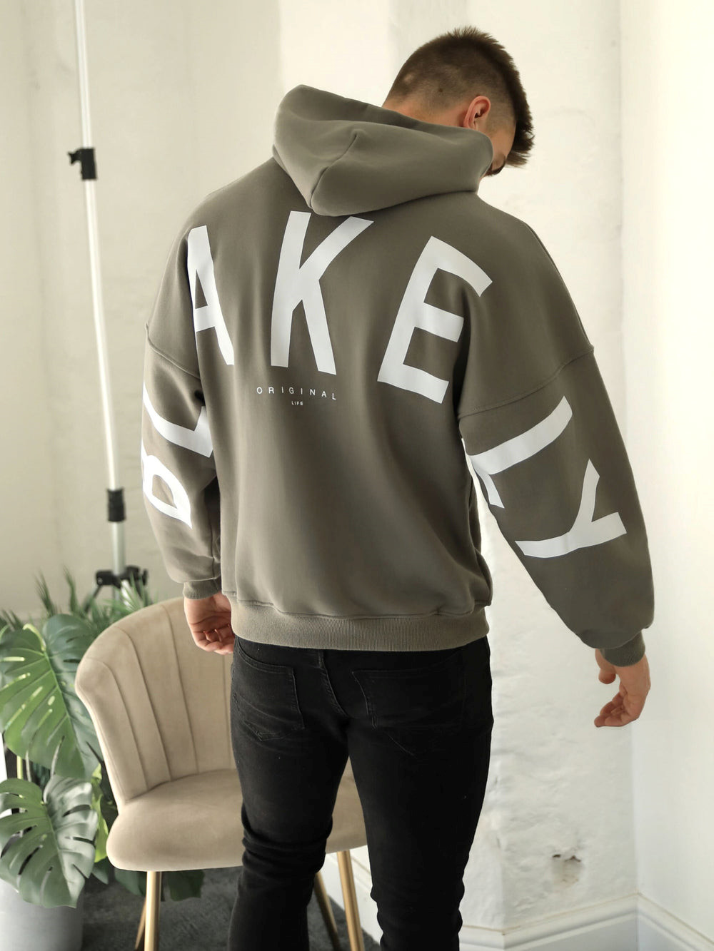 Blakely Idris Oversized Hoodie Vihreä | 5619378-UG