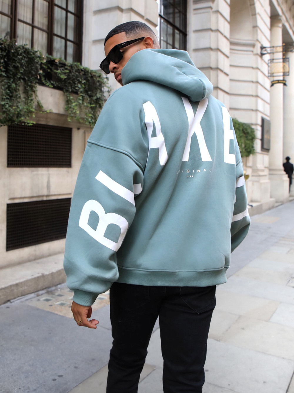 Blakely Idris Oversized Hoodie Vihreä | 9235164-OT