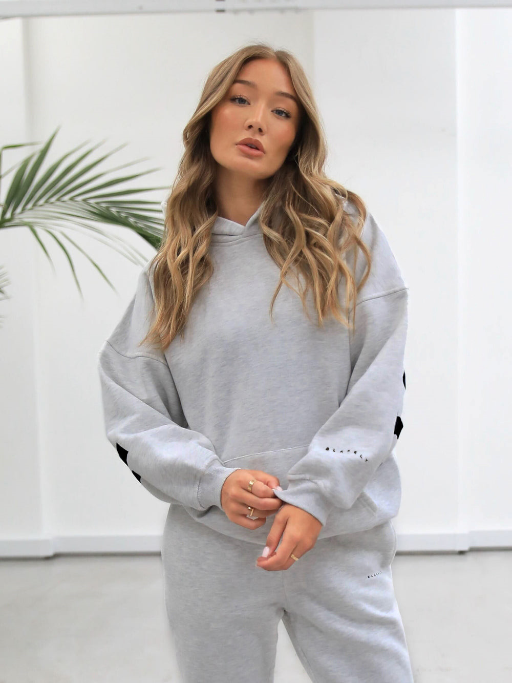 Blakely Isabel Oversized Hoodie Harmaat | 5861497-ZU