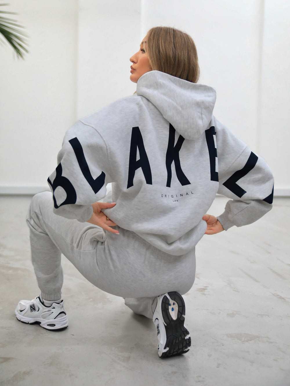 Blakely Isabel Oversized Hoodie Harmaat | 5861497-ZU