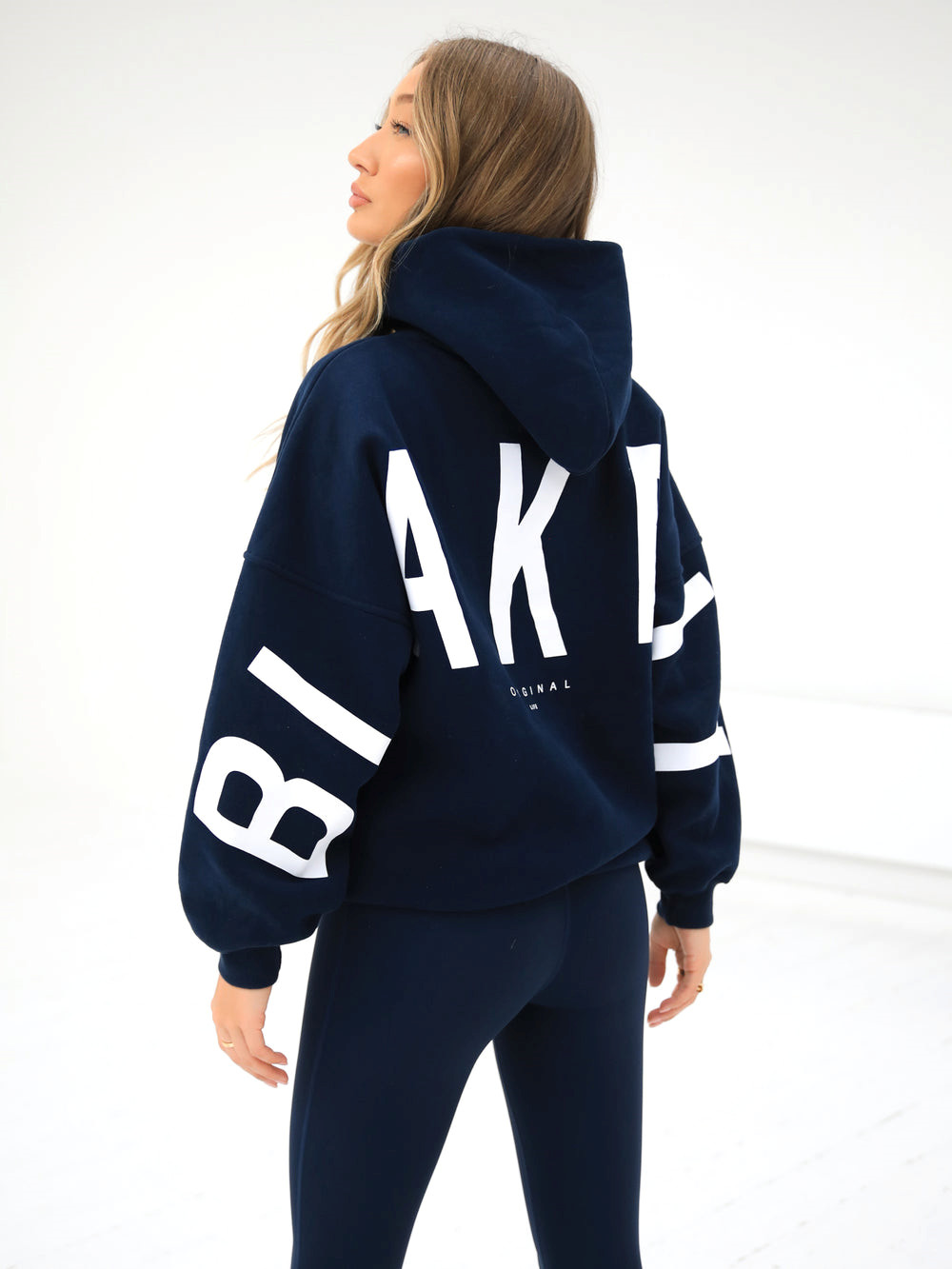 Blakely Isabel Oversized Hoodie Laivastonsininen Sininen | 1709452-IH