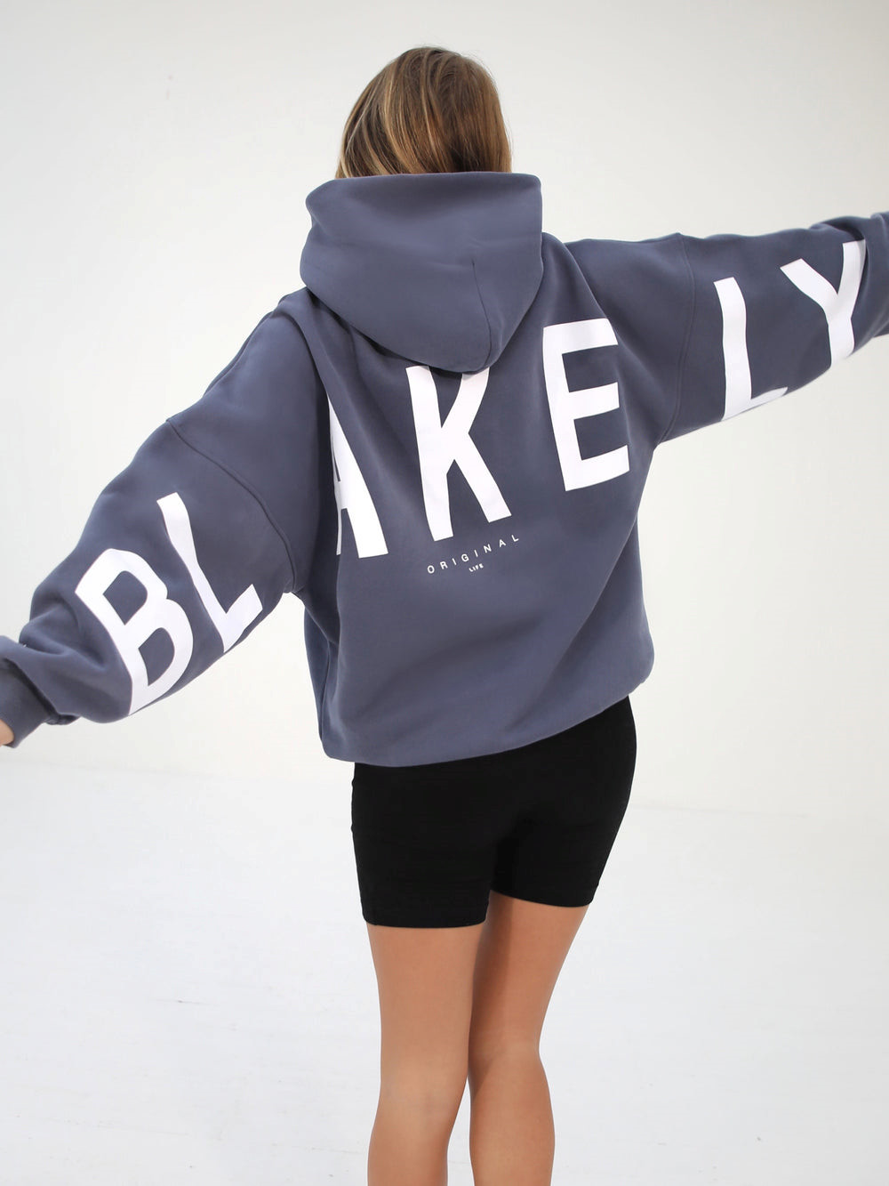 Blakely Isabel Oversized Hoodie Sininen | 9187024-KF