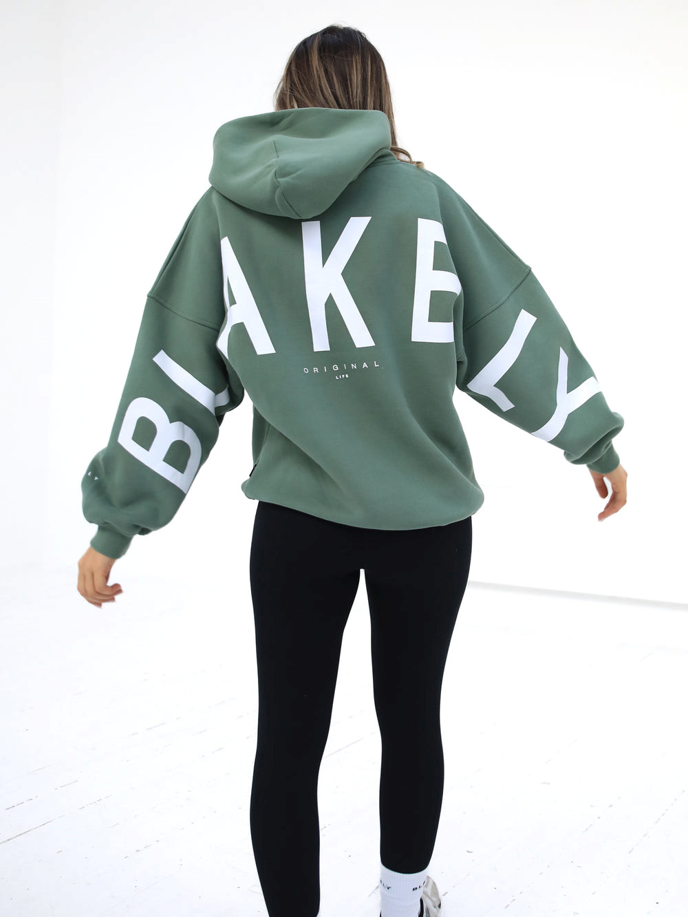 Blakely Isabel Oversized Hoodie Vihreä | 1903826-HT