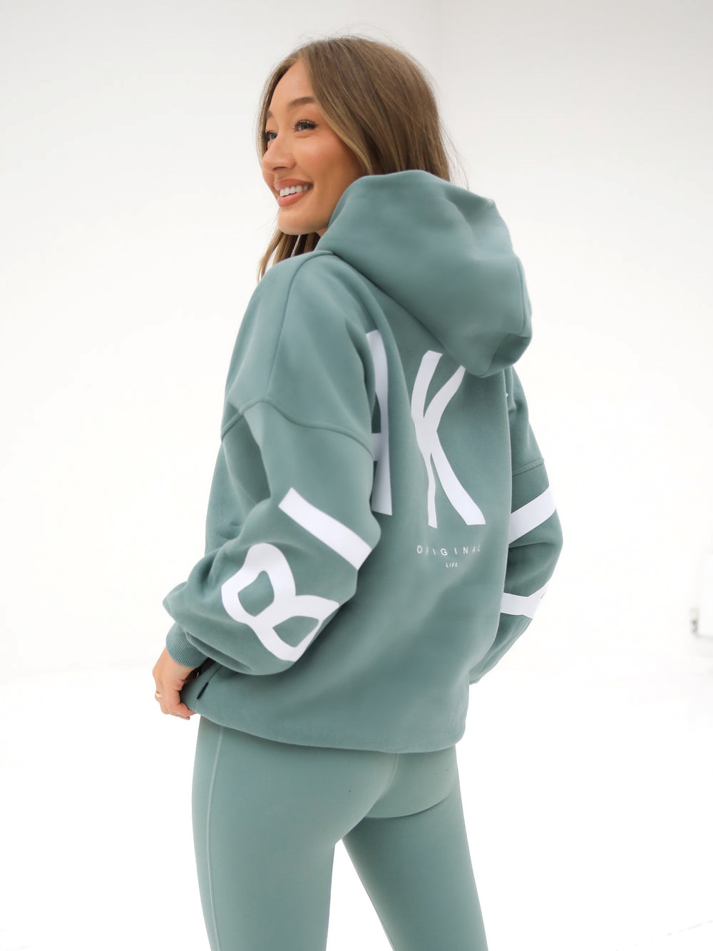 Blakely Isabel Oversized Hoodie Vihreä | 4627058-BC