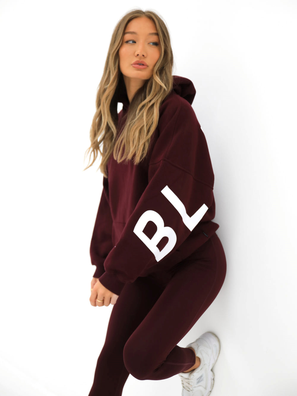 Blakely Isabel Oversized Hoodie Viininpunainen | 9782053-ZC