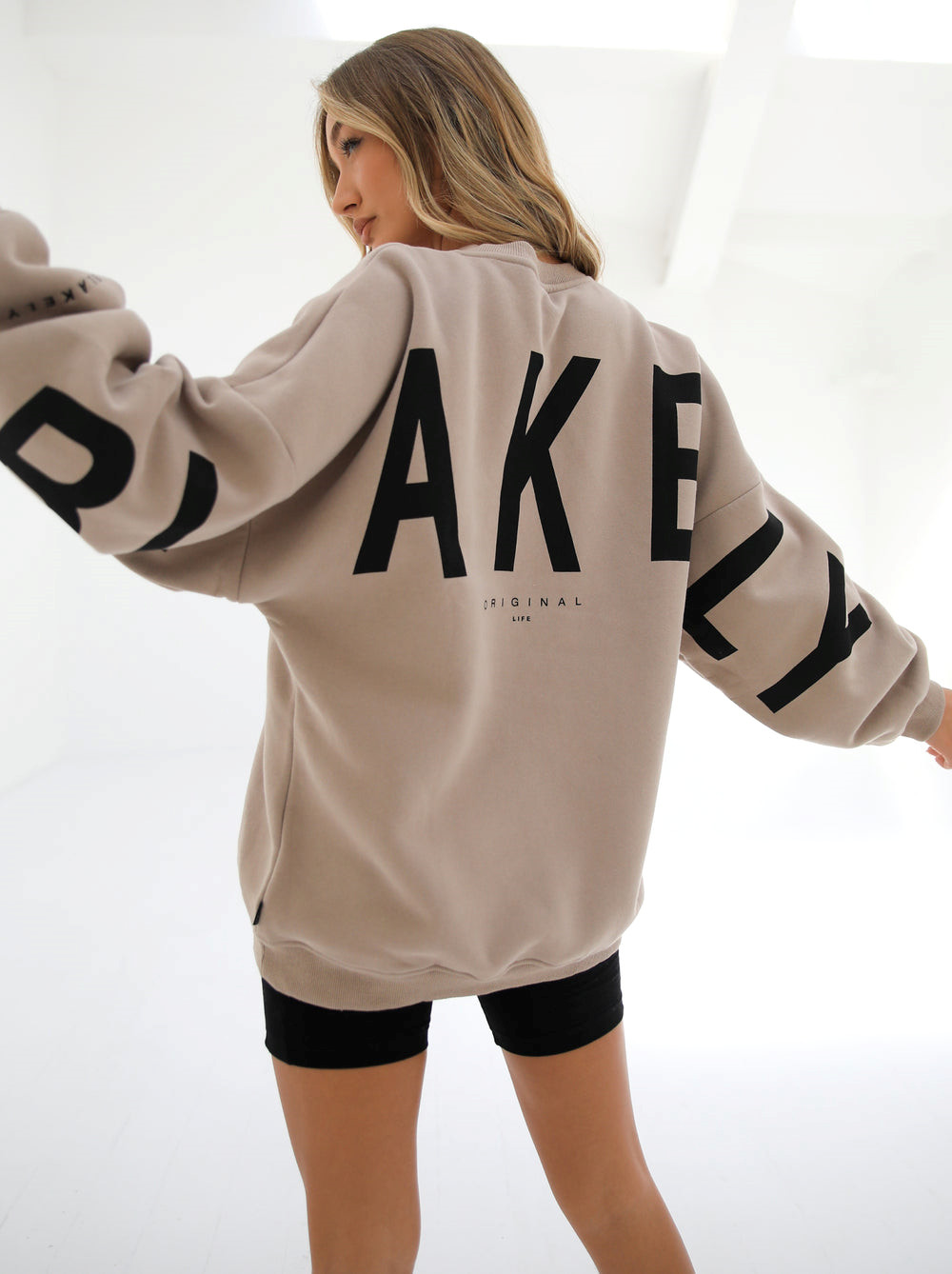 Blakely Isabel Oversized Jumper Tan | 3824791-PK