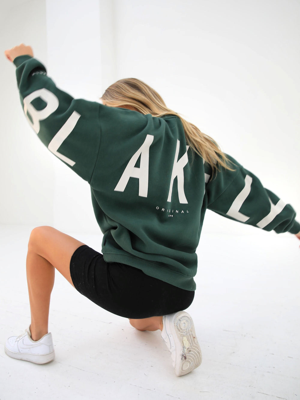 Blakely Isabel Oversized Jumper Tummanvihreä | 6370458-AR