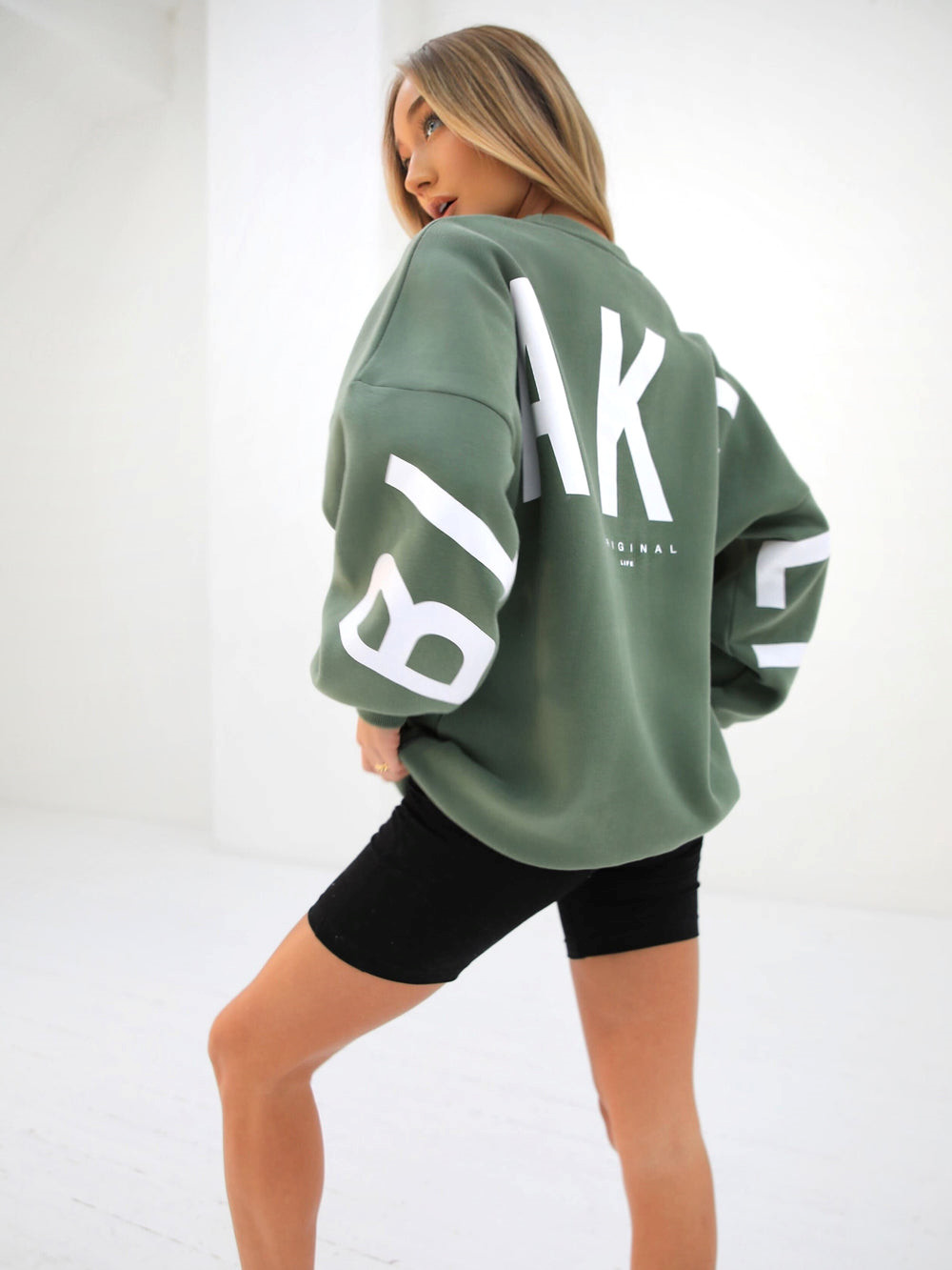 Blakely Isabel Oversized Jumper Vihreä | 3098251-KH