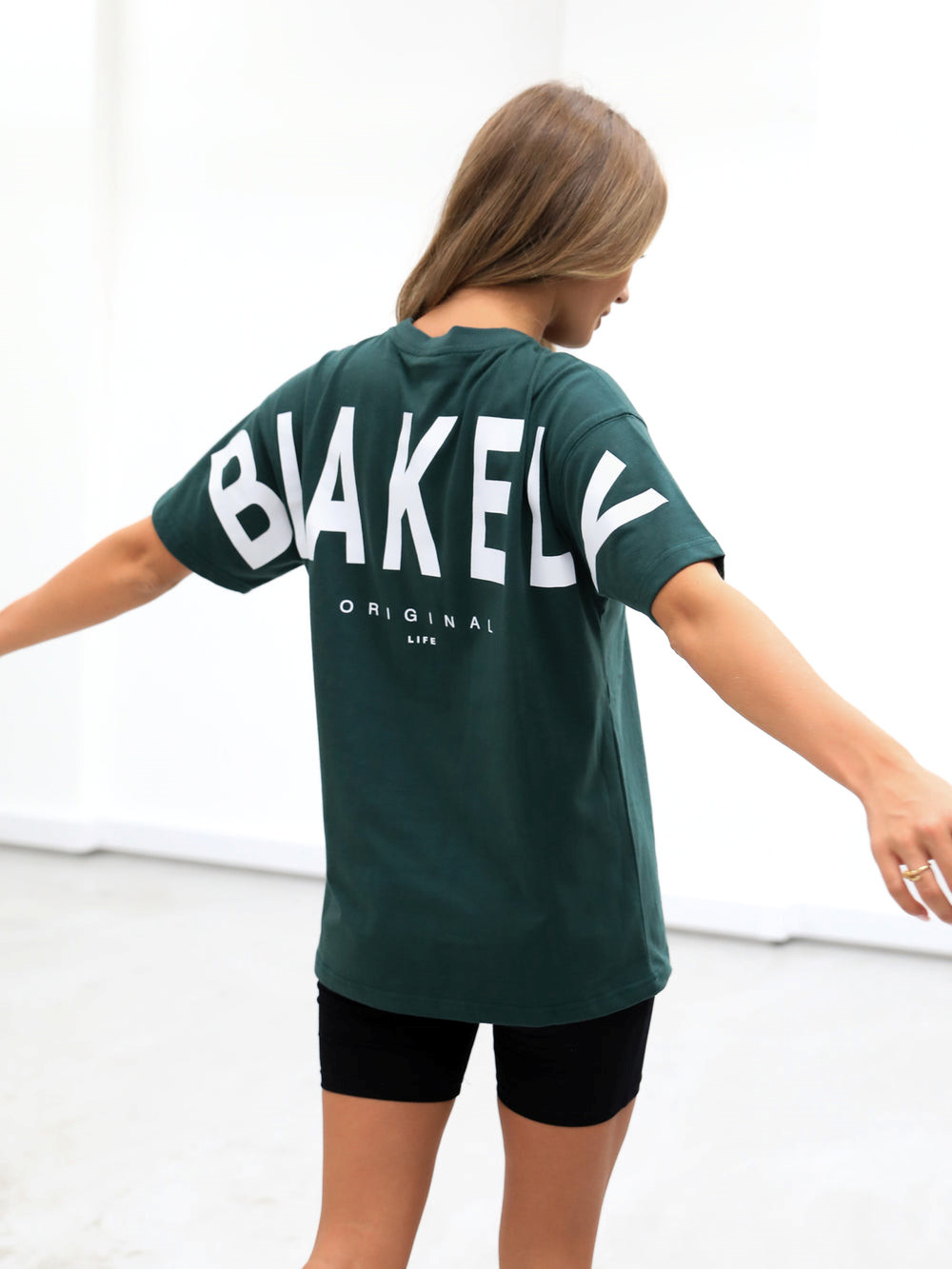 Blakely Isabel Oversized T-Shirt Vihreä | 7610938-CB