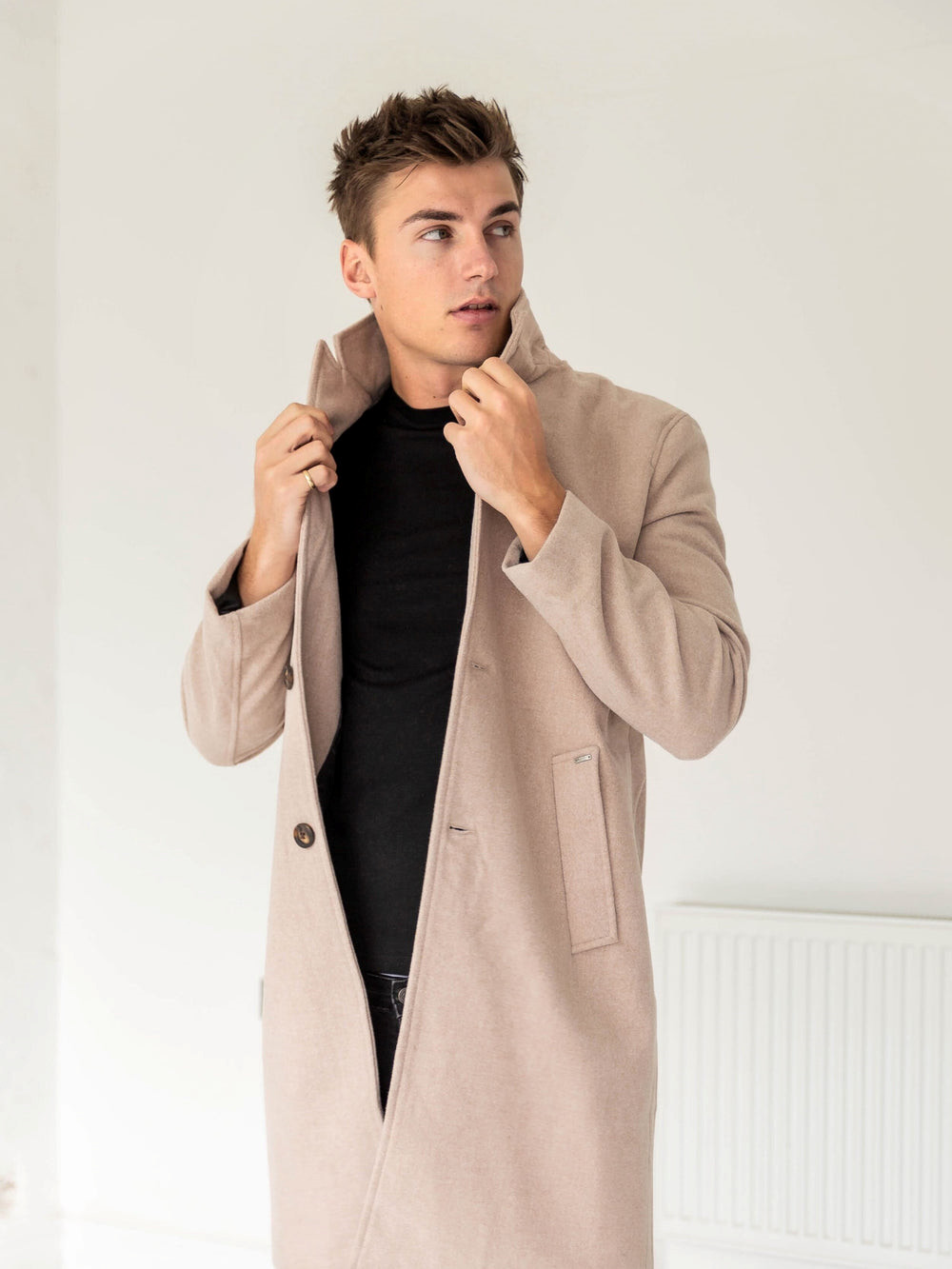 Blakely Knightsbridge Tailored Coat Tan | 3189602-BC