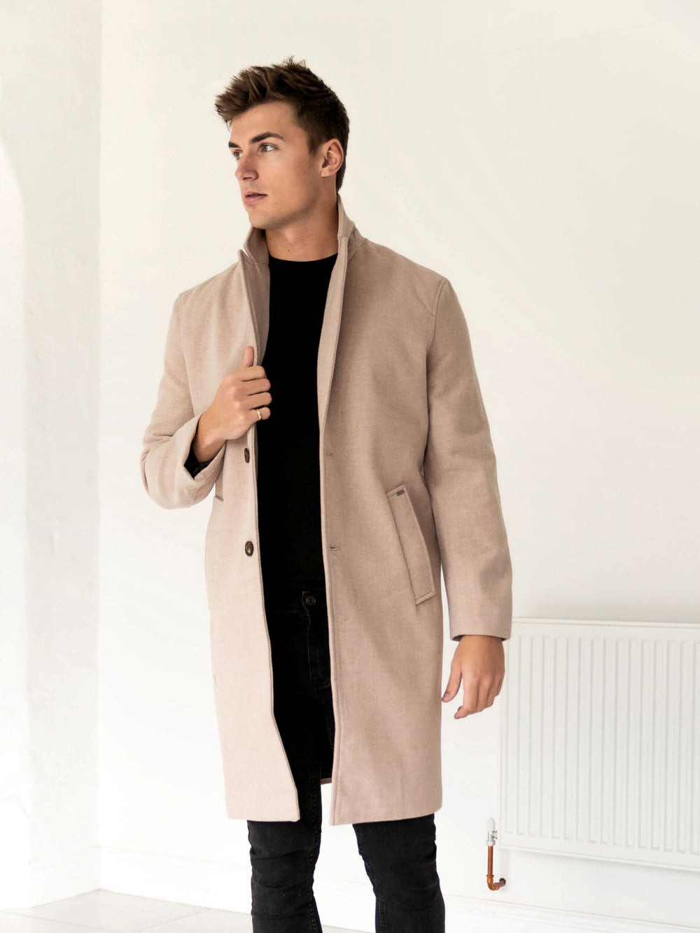 Blakely Knightsbridge Tailored Coat Tan | 3189602-BC