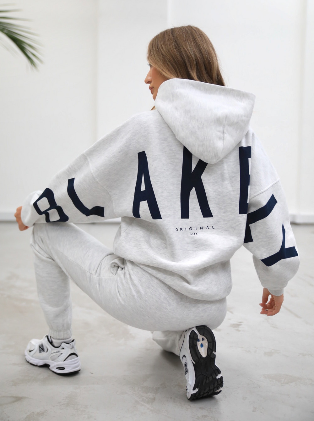 Blakely Life & Style Isabel Oversized Hoodie Valkoinen | 9381456-ZE