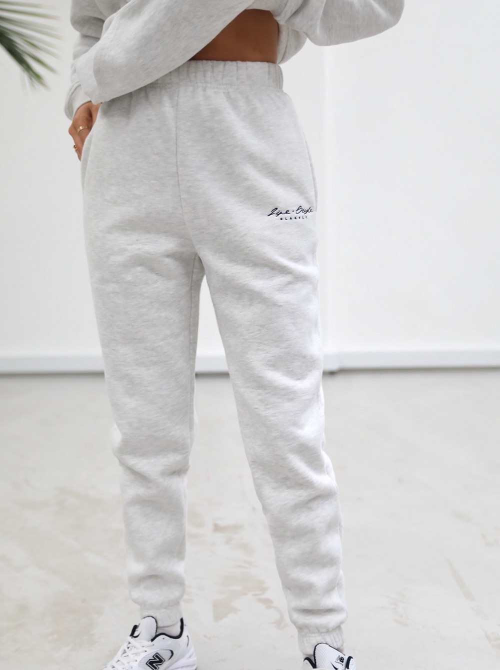 Blakely Life & Style Loose Fitting Sweatpants Valkoinen | 0857243-SZ