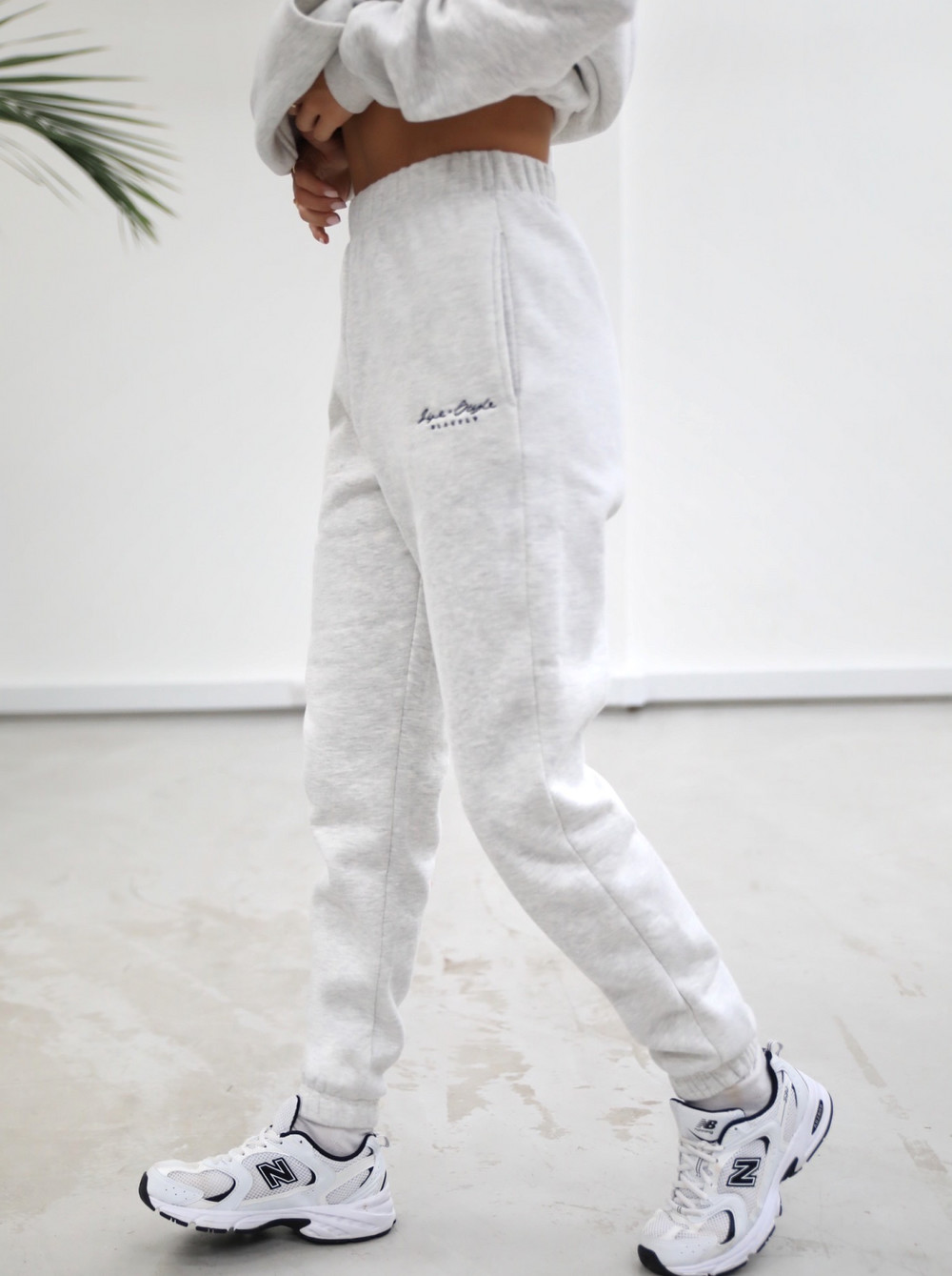 Blakely Life & Style Loose Fitting Sweatpants Valkoinen | 0857243-SZ