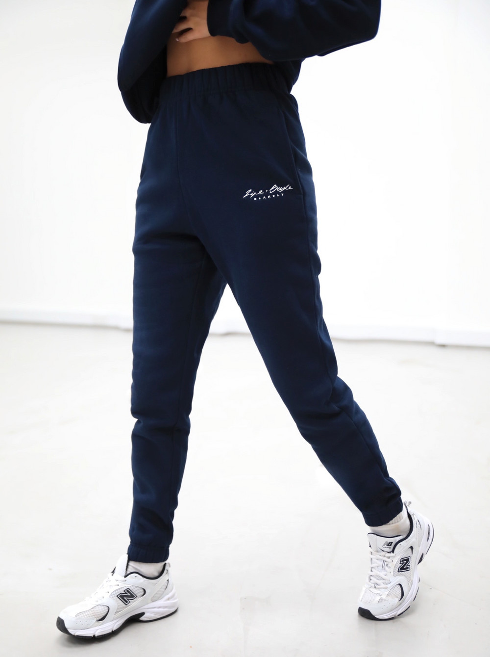 Blakely Life & Style Loose Fitting Sweatpants Laivastonsininen Sininen | 0849652-VQ