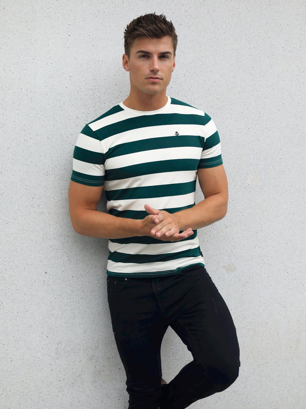 Blakely Loano Stripe T-Shirt Vihreä | 7863904-GA