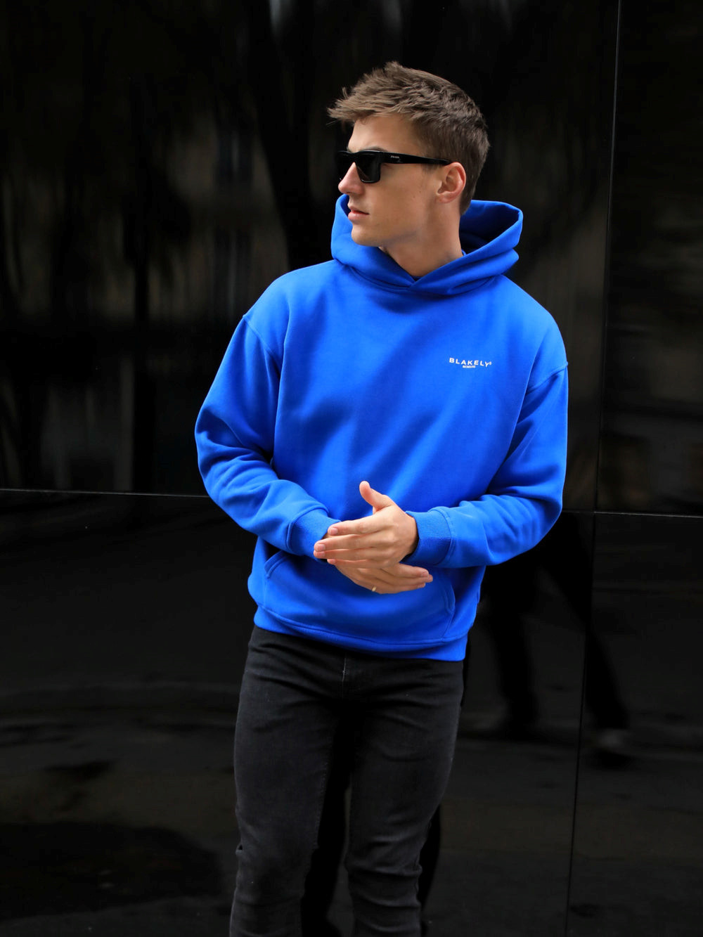 Blakely Members Relaxed Hoodie Sininen | 2756834-BS