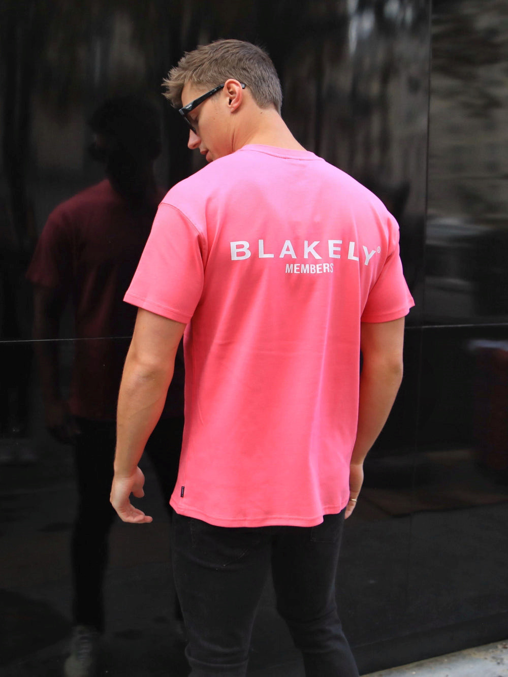 Blakely Members Relaxed T-Shirt Pinkki | 6308579-IV