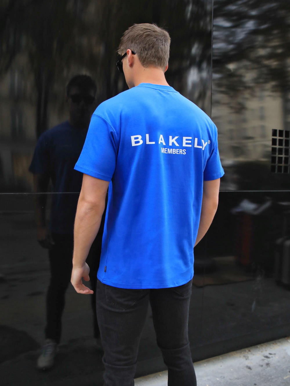 Blakely Members Relaxed T-Shirt Sininen | 4192380-BL