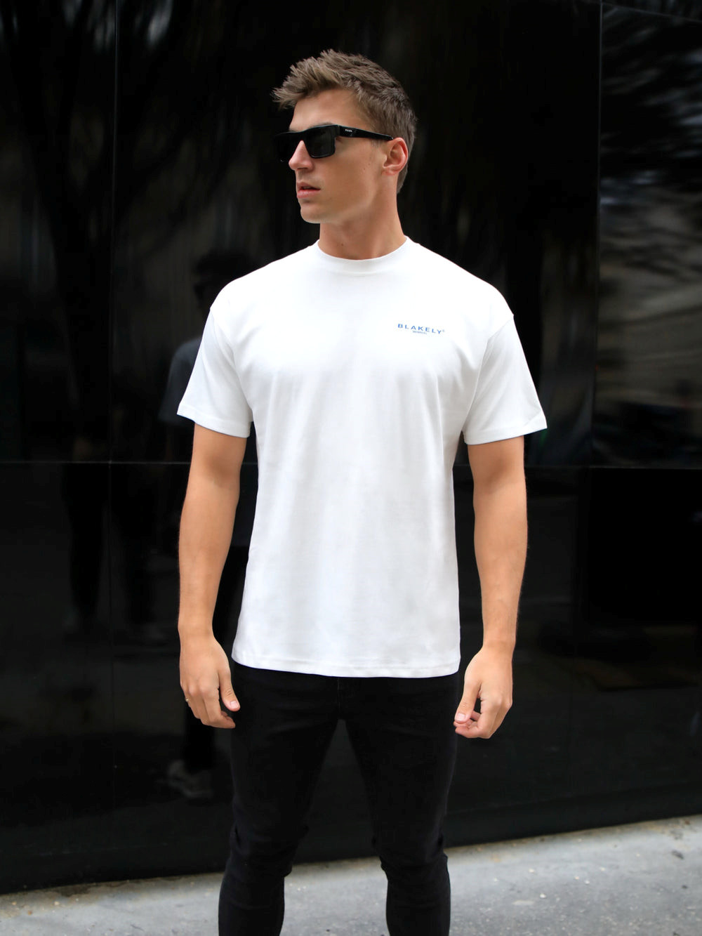 Blakely Members Relaxed T-Shirt Valkoinen | 8296031-LU