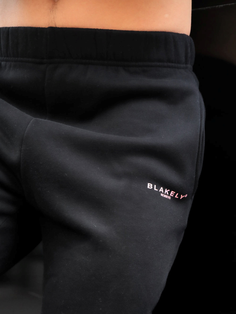 Blakely Members Sweatpants Mustat Pinkki | 7109386-GY