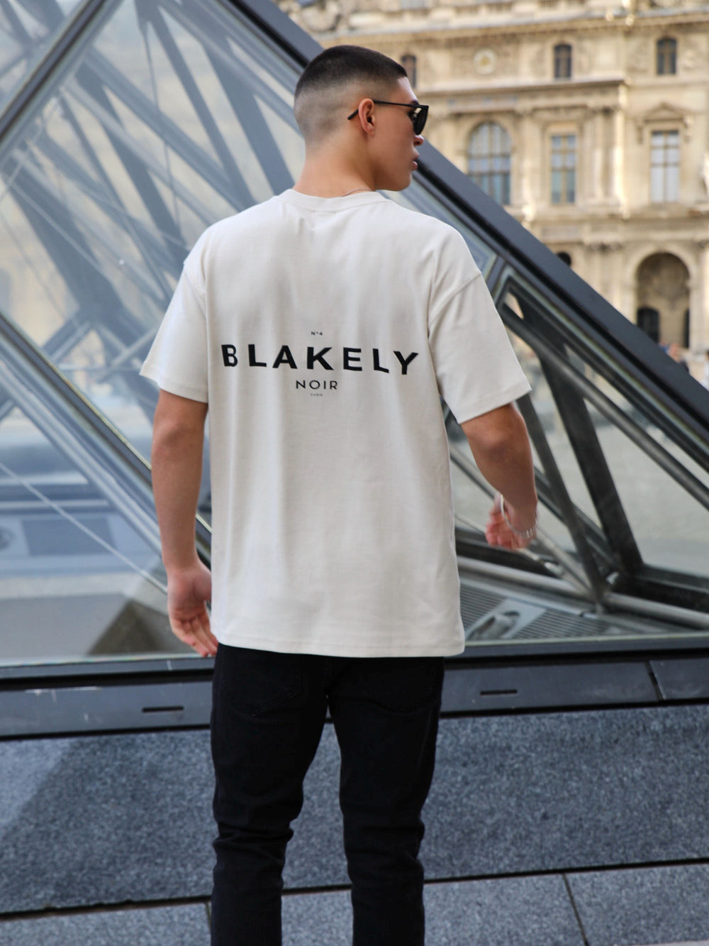 Blakely Noir II Relaxed T-Shirt Bone | 1564729-HL