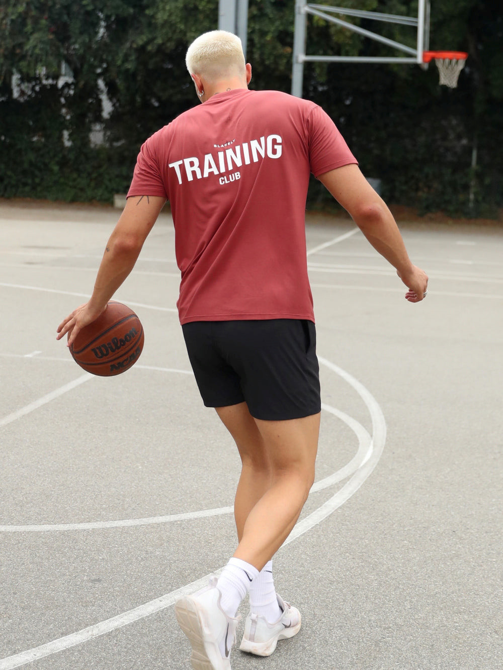 Blakely Relaxed Training T-Shirt Punainen | 5740389-HF