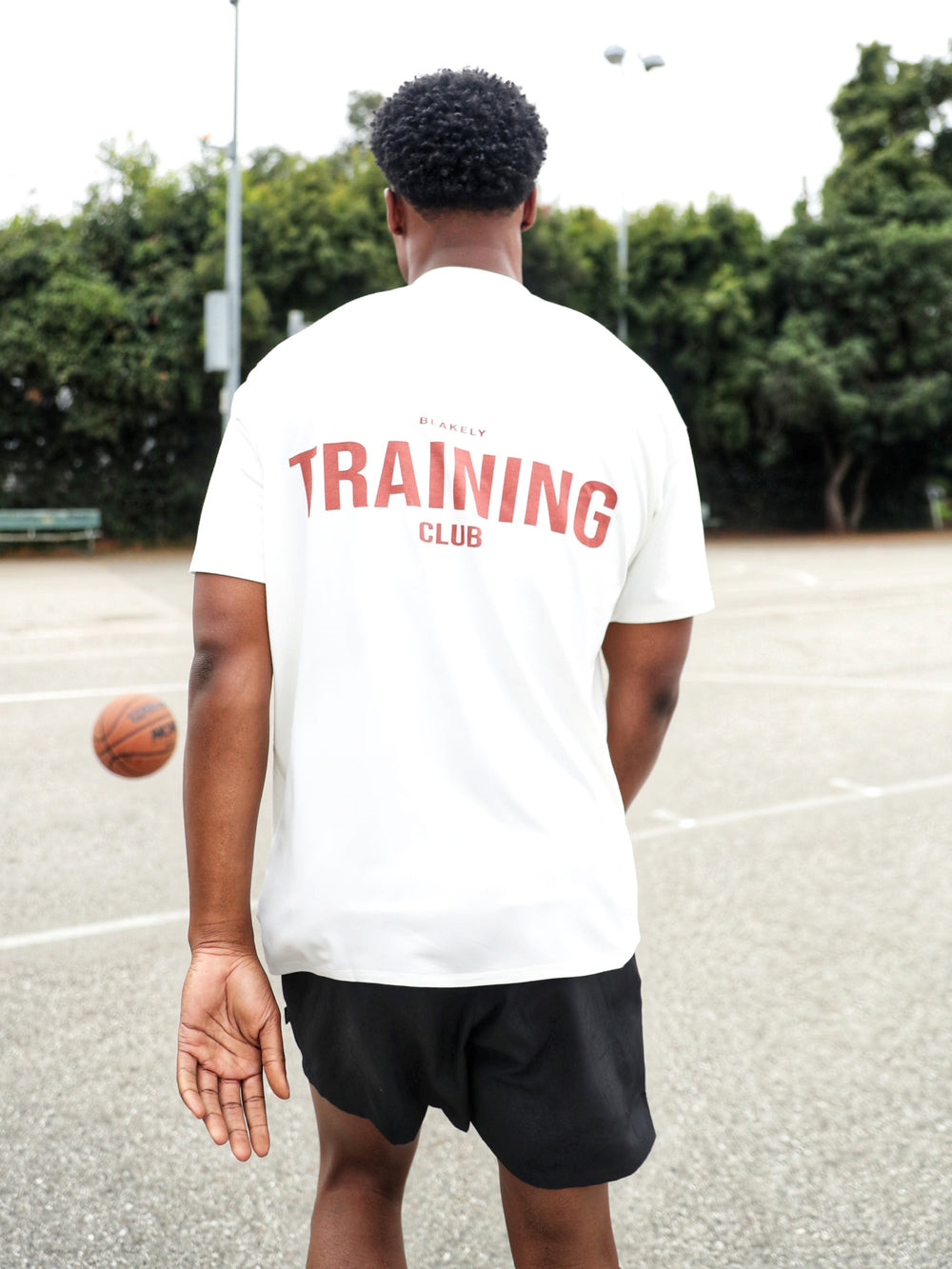 Blakely Relaxed Training T-Shirt Valkoinen | 1243807-GF