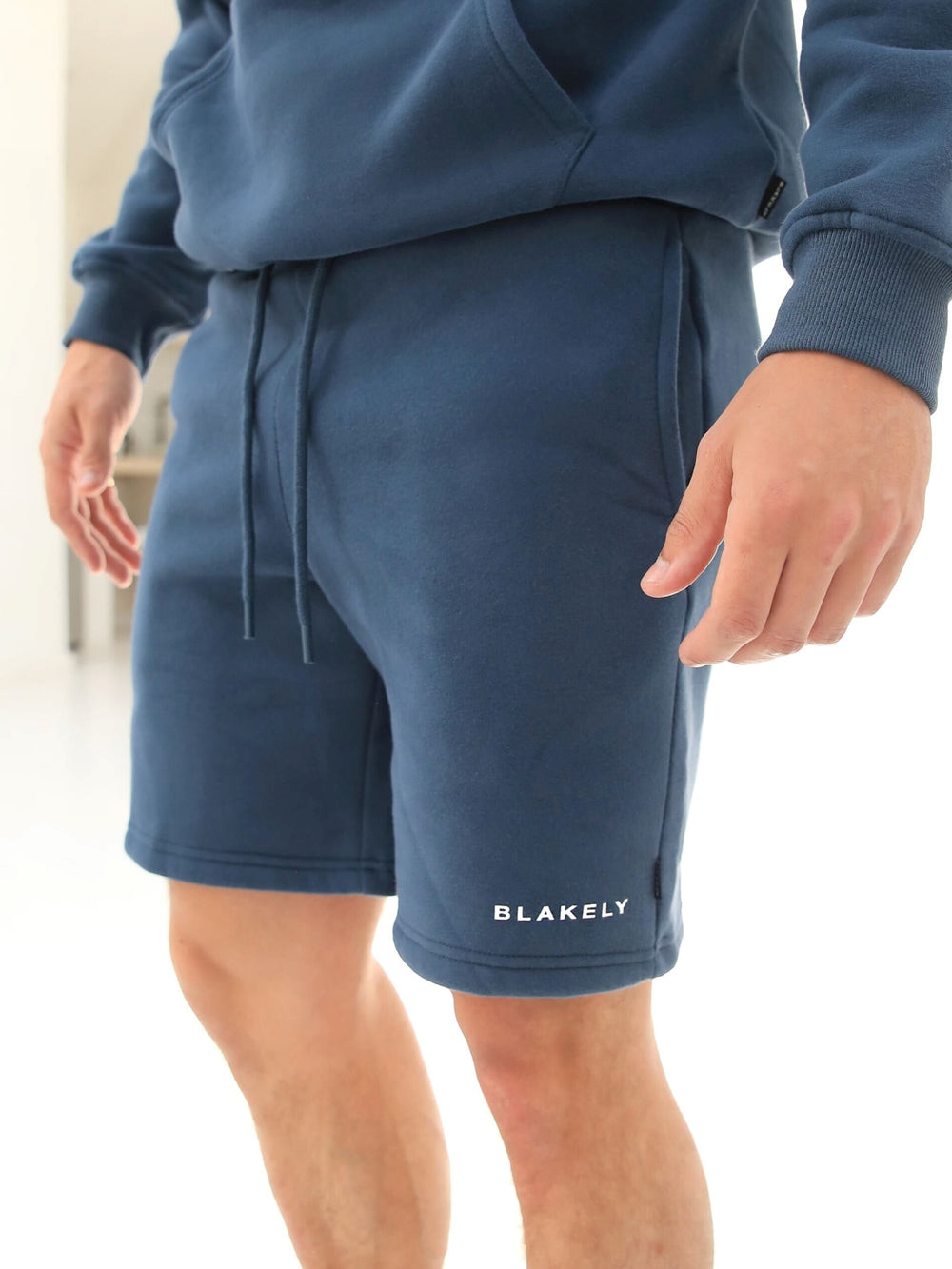 Blakely Riviera Initial Jogger Shorts Sininen | 3846125-RW